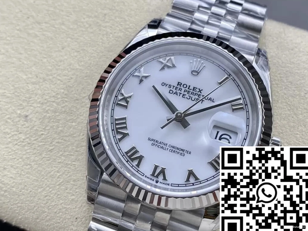 M126234-0025 VS Rolex Factory Dial Datejust 36MM White 1202